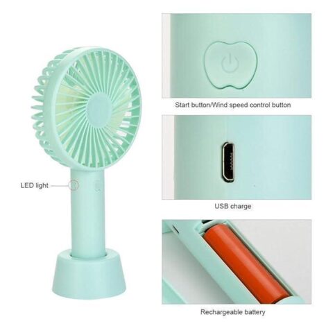 Portable Mini Rechargeable Fan